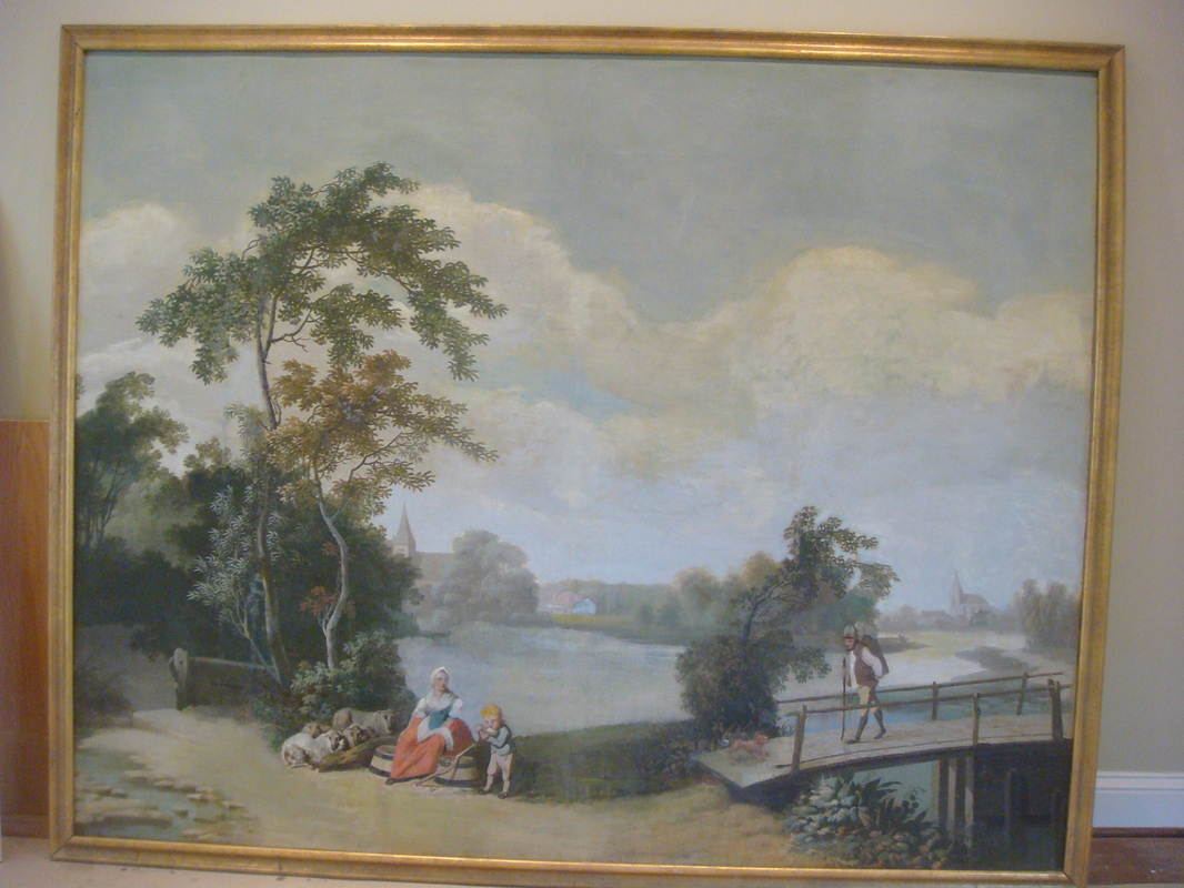 Early 19th Century Mural