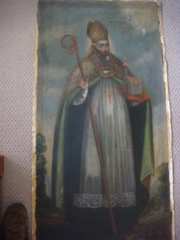Spanish/Peruvian portrayal of St. Augustine